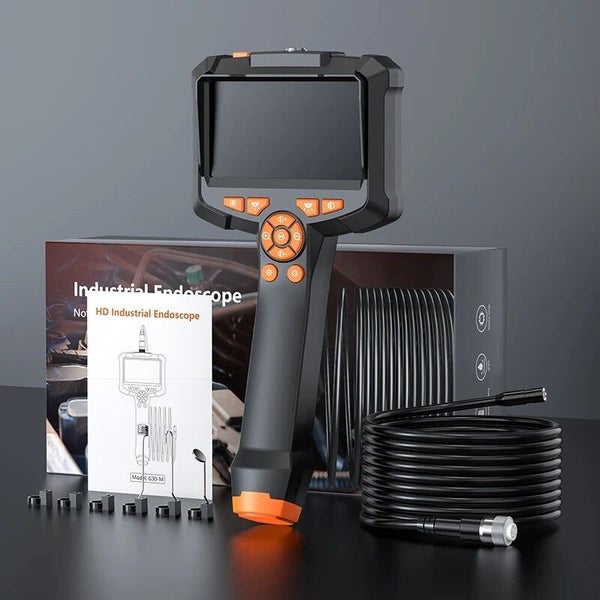 Industrial Endoscope 4.3inch IPS Screen IP67 Waterproof HD1080P 8mm Lens Pipe... Carousel 7