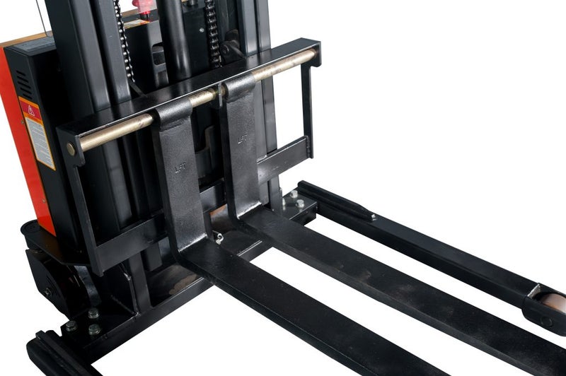 Electric pallet Straddle Stacker Fork lift Truck 3.3m Carousel 2