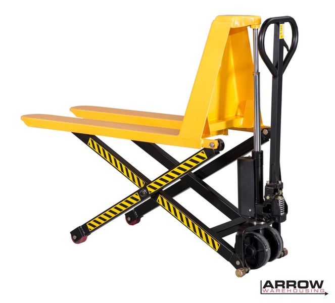 High Lift Scissor Pallet Jack 1.5T 685 width Carousel 1