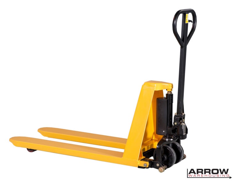 High Lift Scissor Pallet Jack 1.5T 685 width Carousel 2