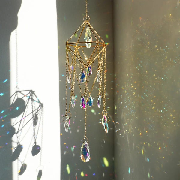 Crystal Teardrop Chandelier Sun Catcher Carousel 2