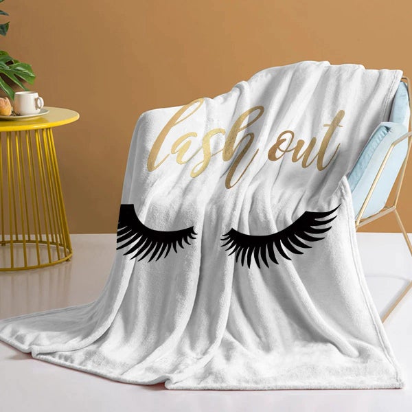 Plush Flannel Fleece Throw Blanket For Sofa Bed And Couch Carousel 2