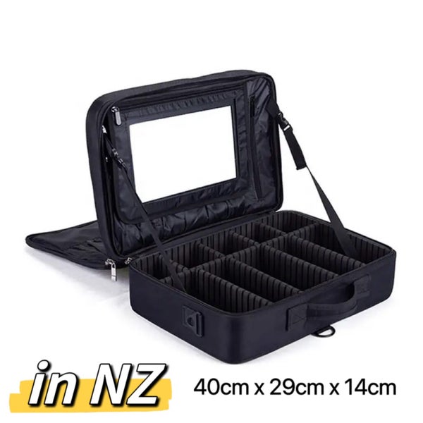 Cosmetic Bag with Mirror Carousel 1