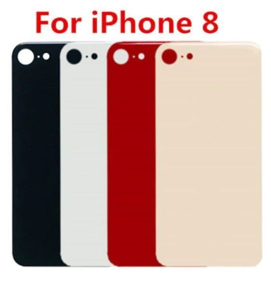 iPhone 8 Glass Battery Cover with Adhesive - White Carousel 1