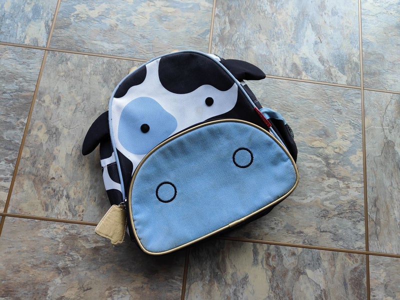 Skip Hop ZOO Little Kid Toddler Backpack - Cow Carousel 1