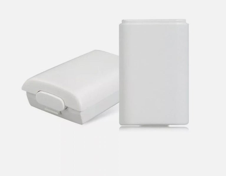 Xbox 360 Controller Battery Cover WHITE Carousel 1