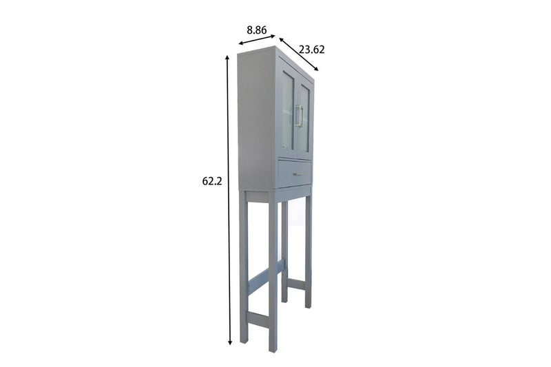 HUDSON 158x60cm Bathroom Space Saver Carousel 2