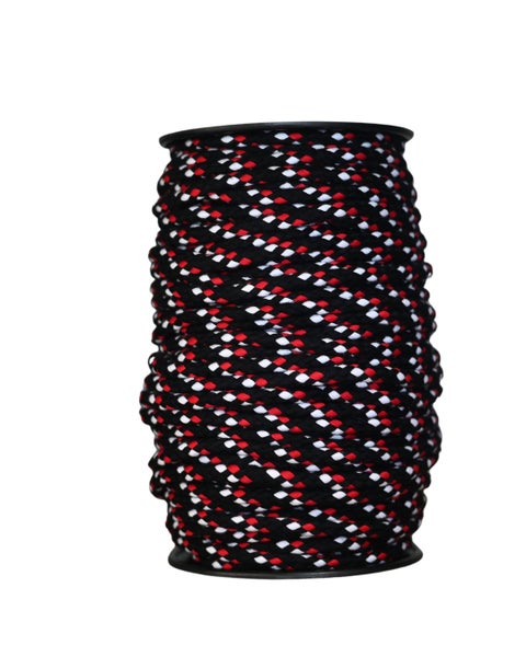 Kapahaka Makers Poi Cord Black / Red Carousel 4
