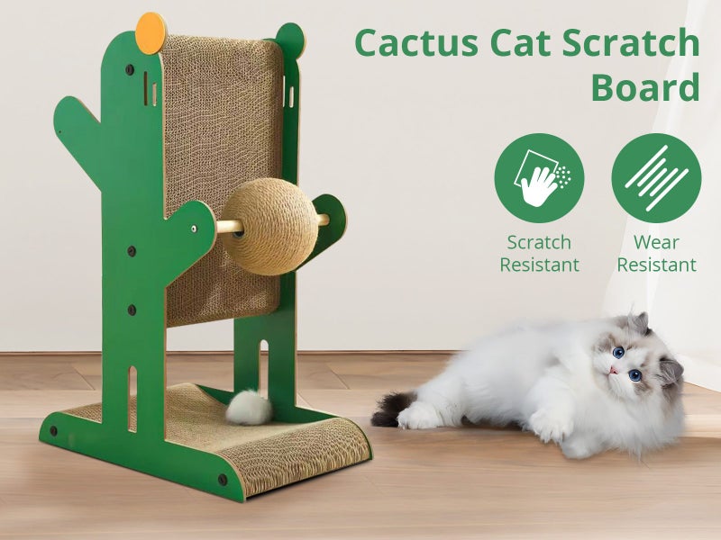 Cat Scratching Post Carousel 1