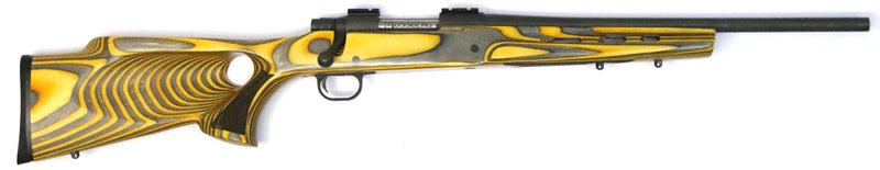 308 Mossberg ATR Blued Laminate 17.25" Carousel 1