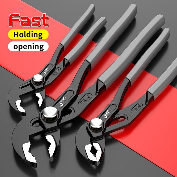 Water Pump Pliers Quick-Release Plumbing Pliers Pipe Wrench Carousel 2