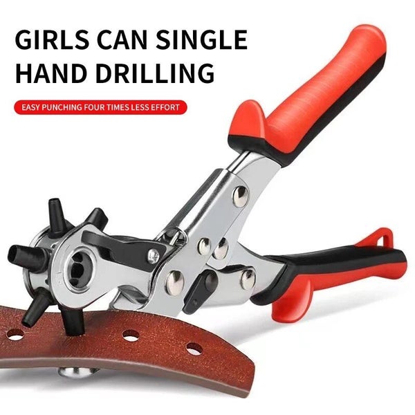 Effortless DIY Alloy Hole Punch Machine Kit: Ideal for Crafting Carousel 2