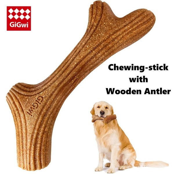 Real Wooden Deer Antlers Dog Chew Toys for Aggressive Chewers Large Carousel 1