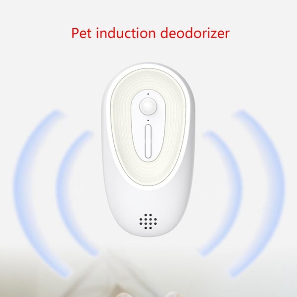 Litter Box Deodorizer Pet Room Air Purifier Smell Remover Automatic Pet Odor Carousel 5