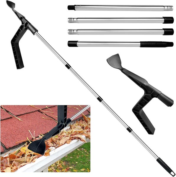 Roof Gutter Cleaning Tool / Roof Drain Gutter Cleaner / Roof Gutter Unblocking Carousel 1