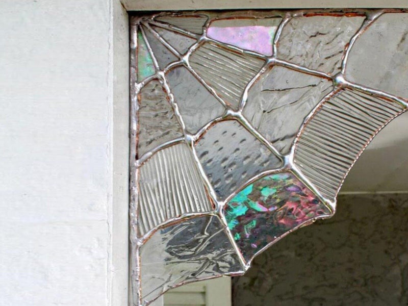 2 X Spiderweb Door Topper Frame Ornament Spider Web Window Wall Hanging Carousel 6