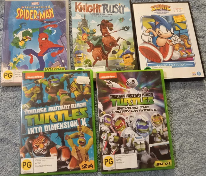 10 ANIMATED/CARTOON DVD'S Carousel 3