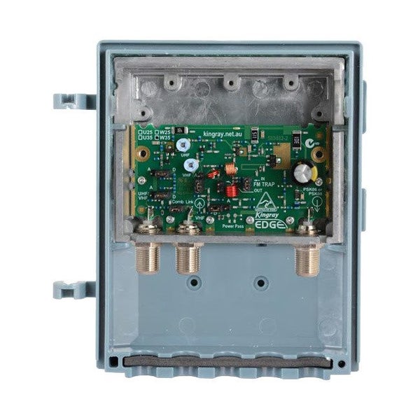 KINGRAY MHW25FS 25DB SHIELDED MASTHEAD AMP F' TYPE UHF/VHF KINGRAY Carousel 1