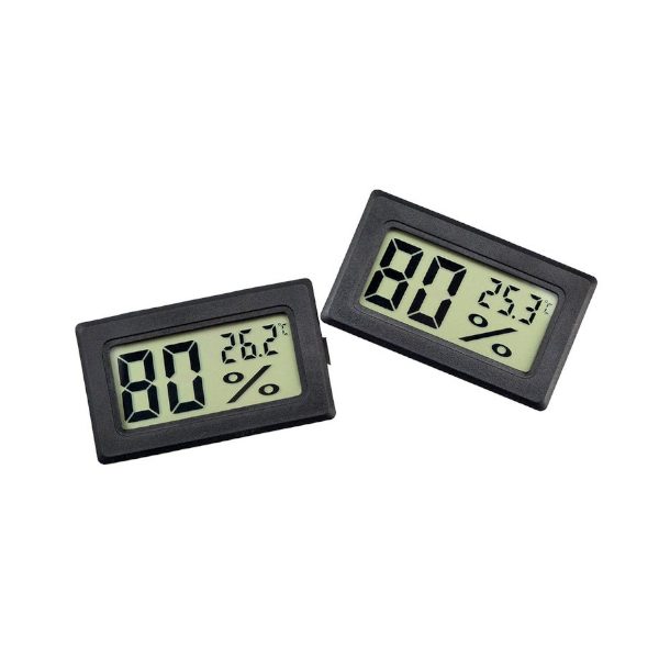 Room Thermometers 2Pack Digital Temperature Humidity Meters Gauge Indoor Hygrom Carousel 1