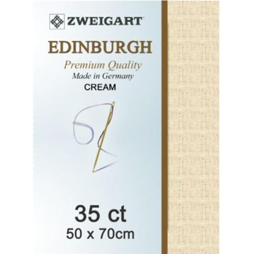 Zweigart Edinburgh 36ct Fabric Cream Carousel 1