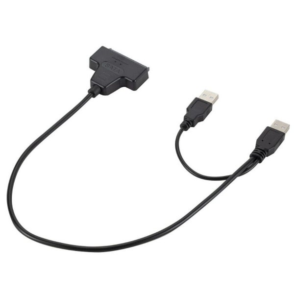 USB To SATA 15+7 pin Adapter Cable Carousel 2