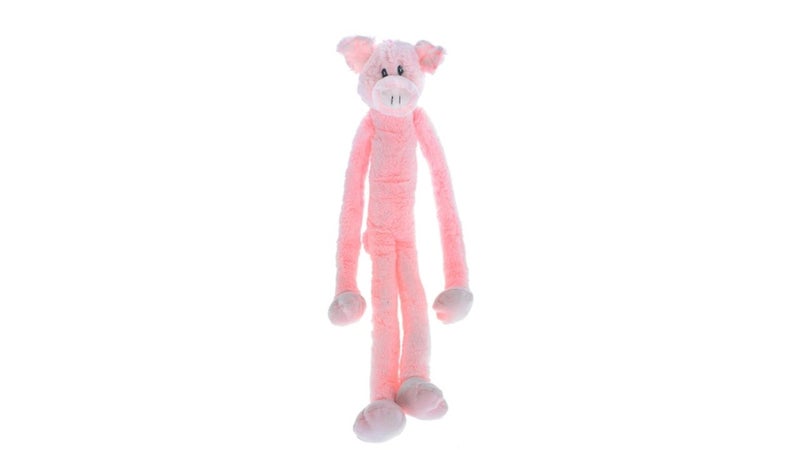Multipet Swingin Slevins Dog Toy-Pig Carousel 1