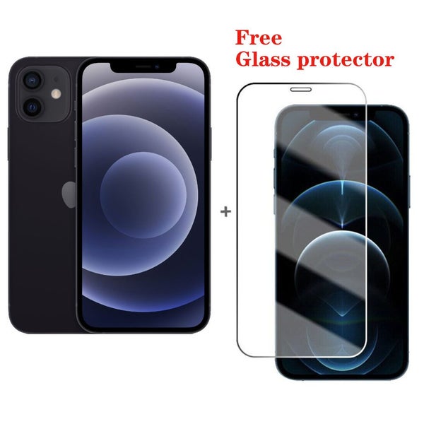 iPhone 12 64GB SIM+eSIM Black 100% Battery Health Like New64464286884097110