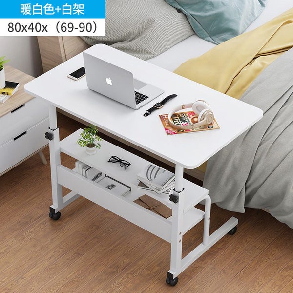 Adjustable Moveable Computer Table 80cm Carousel 1
