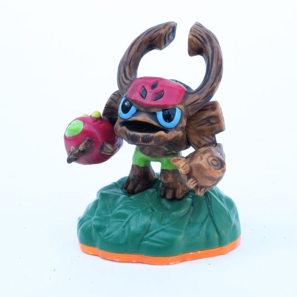 Skylanders Giants - Sidekick Barkley - ORANGE BASE - RARE Side Kick mini Carousel 2