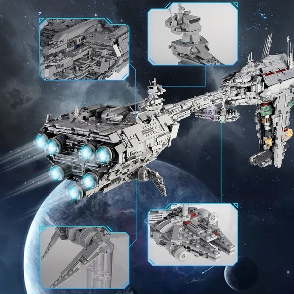 Nebulon-B Frigate - 6388 pieces - MouldKing: Space image 9