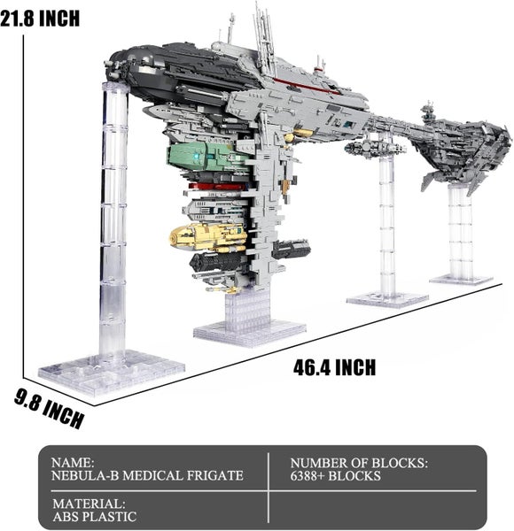 Nebulon-B Frigate - 6388 pieces - MouldKing: Space image 10