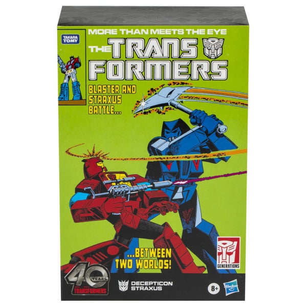 Transformers Leader Class: 40th Anniversary Comic Edition Decepticon Straxus Carousel 2