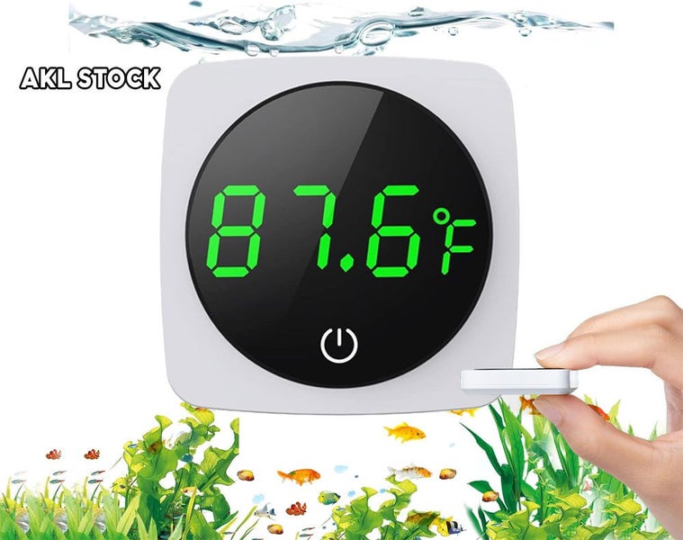 Aquarium Thermometer, Fish Tank Thermometer, Reptile Thermometer Digital Carousel 1