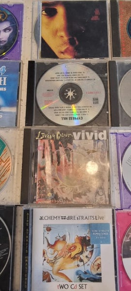 music cds, 0.50c each, wow dvd Carousel 1