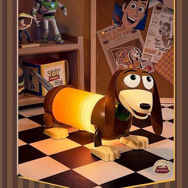 Toy Story Slinky Stretch Dog Portable Night Lamp Carousel 1