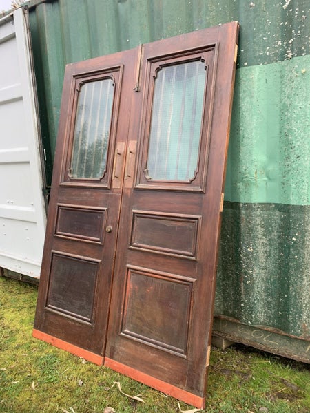 Wooden Doors NZ Native Retro / Vintage Pair c1920s ex Bank Carousel 8