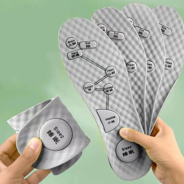 Breathable Foot Acupressure Insoles For Sweat Absorption Carousel 2