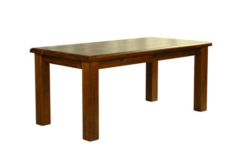 FLINDERS Solid Pine Wood Dining Table - 180CM X 90CM Carousel 2