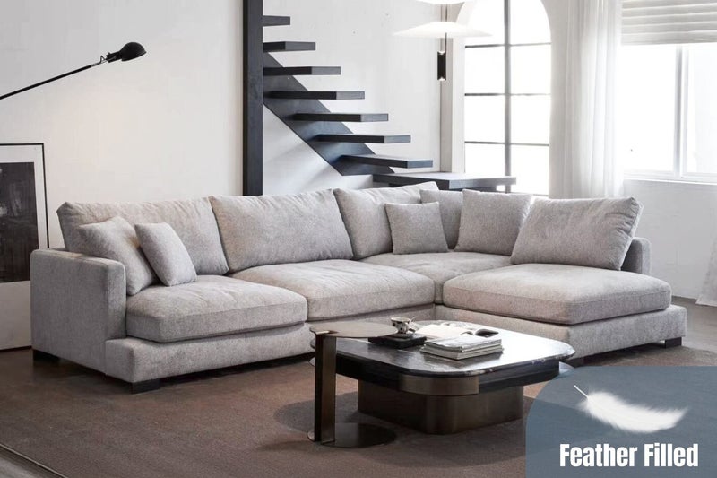 WONDERLAND Fabric Sectional sofa-Chaise Facing Left Carousel 1