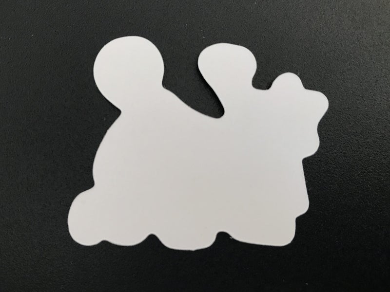 ** BANKSY ART ** 1 x Sticker - Girl Heart Balloon / Shooting Peace Soldier (5cm) Carousel 2