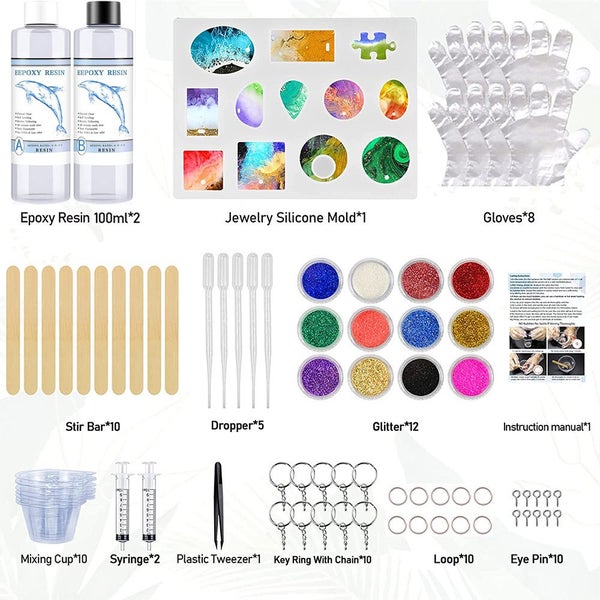 New Resin Jewelry Making Starter Kit Sale Sale62864729281538114