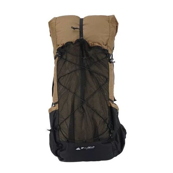 3F UL Qidian 40+16L 850g Frameless Ultra Light Hiking Pack Khaki Carousel 2