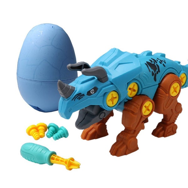 Take Apart Dinosaur Toys Kid Educational Assemble DIY Dinosaur-Triceratops Carousel 1