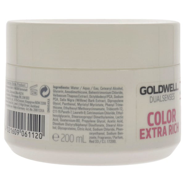 Dualsenses Color Extra Rich 60Sec Treatment by Goldwell Unisex 6.7 oz Treatment Carousel 2