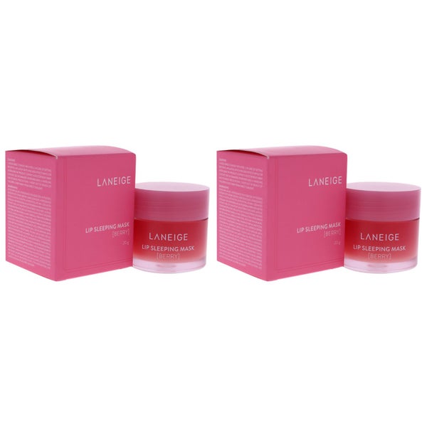 Laneige Lip Sleeping Mask - Berry - Pack of 2 For Women 0.7 oz Lip Mask Carousel 3