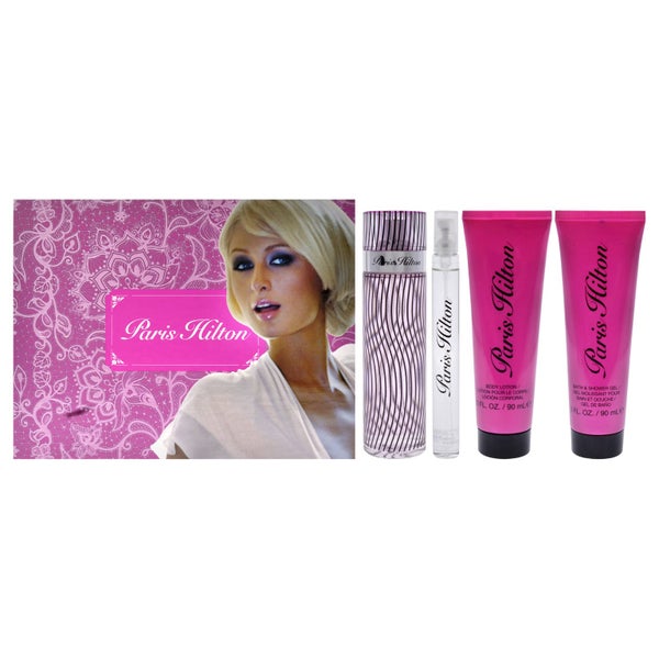 Paris Hilton by Paris Hilton For Women 4 Pc Gift Set Carousel 1