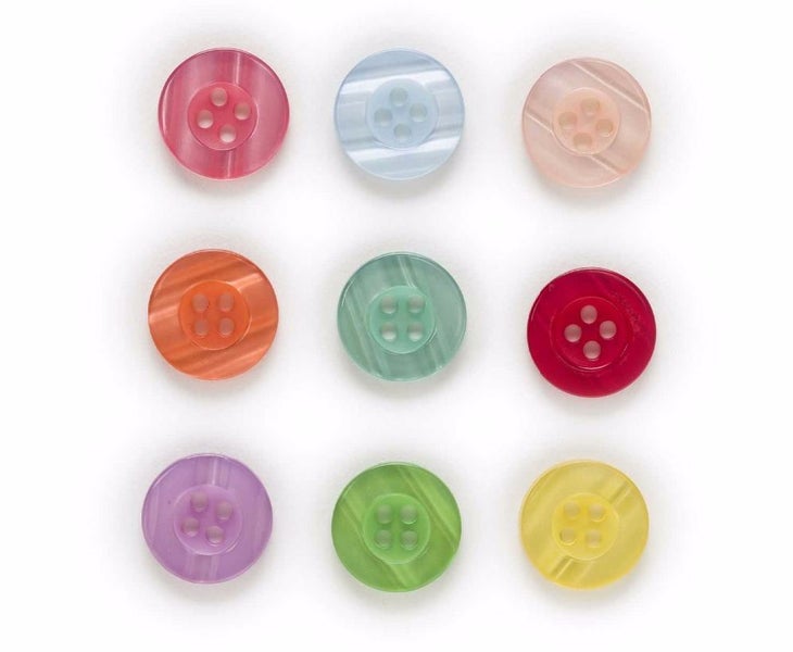 Buttons 100 x 11mm 4 hole Carousel 1