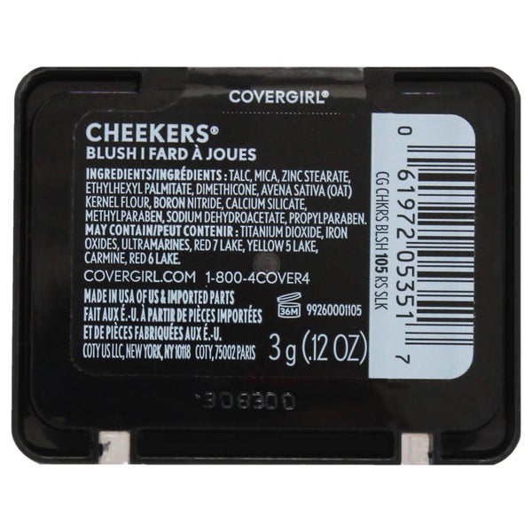 CoverGirl Cheekers Blush - 105 Rose Silk For Women 0.12 oz Blush Carousel 3