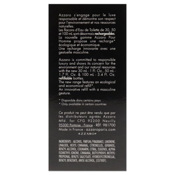 Azzaro Azzaro For Men 1 oz EDT Spray Carousel 6