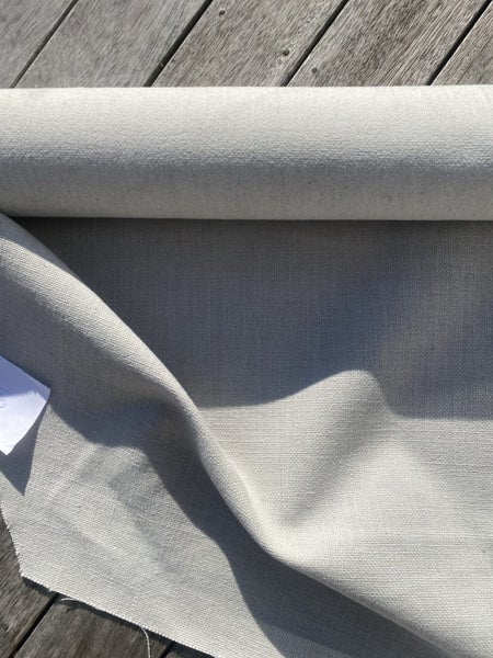 Aqua hue off white textured fabric Carousel 1
